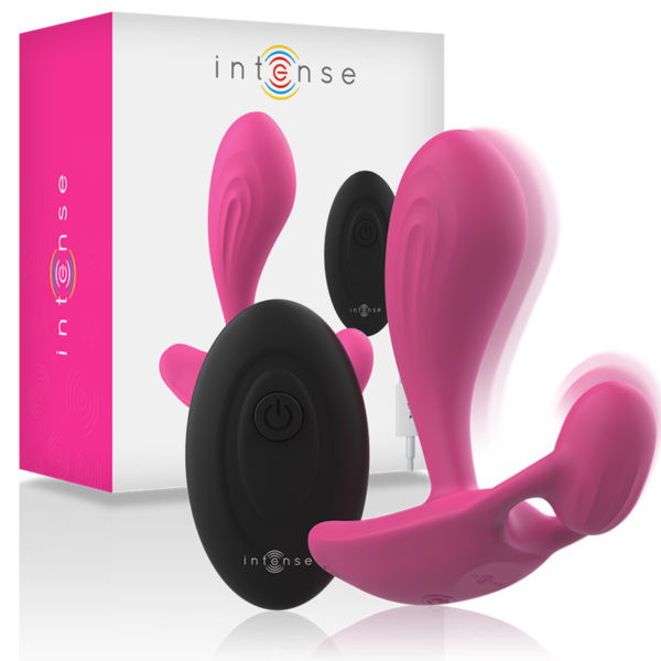 INTENSE – SHELLY DUO ANAL-PERINEO , VAGINAL-CLITORIS REMOTO ROSA
