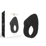 INTENSE – OTO ANILLO VIBRADOR RECARGABLE NEGRO