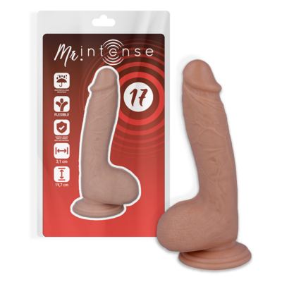 MR INTENSE – 17 PENE REALÍSTICO 19.7 CM -O- 4.1 CM