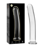 NEBULA SERIES BY IBIZA – MODELO 8 DILDO CRISTAL TRANSPARENTE 14.5 CM -O- 2 CM