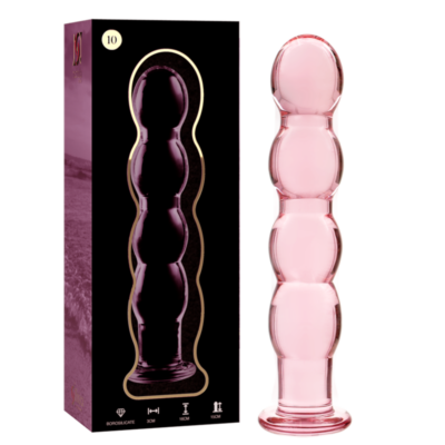 NEBULA SERIES BY IBIZA – MODELO 10 DILDO CRISTAL ROSA 16.5 CM -O- 3.5 CM