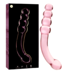NEBULA SERIES BY IBIZA – MODELO 14 DILDO CRISTAL ROSA 18.5 CM -O- 3 CM