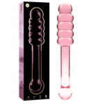NEBULA SERIES BY IBIZA – MODELO 20 DILDO CRISTAL ROSA 20.5 CM -O- 3 CM