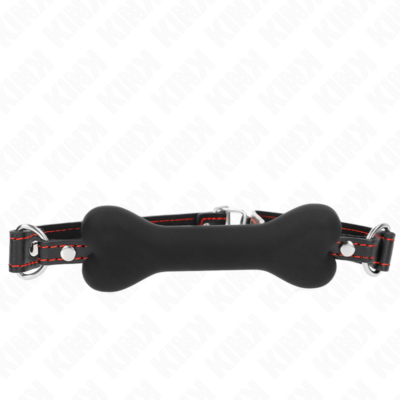 KINK – MORDAZA DE HUESO 12 CM NEGRO 63 x 2 CM
