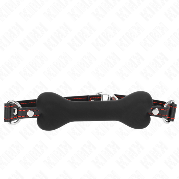 KINK – MORDAZA DE HUESO 12 CM NEGRO 63 x 2 CM