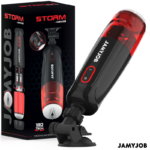 JAMYJOB – STORM MASTURBADOR VAGINA AUTOMÁTICO 10 MODOS ROTACIÓN Y EMPUJE