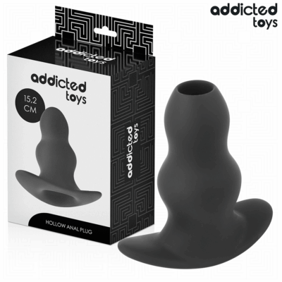 ADDICTED TOYS – PLUG ANAL HUECO SILICONA TALLA XXL 15,2 CM