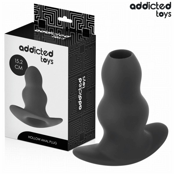 ADDICTED TOYS – PLUG ANAL HUECO SILICONA TALLA XXL 15,2 CM