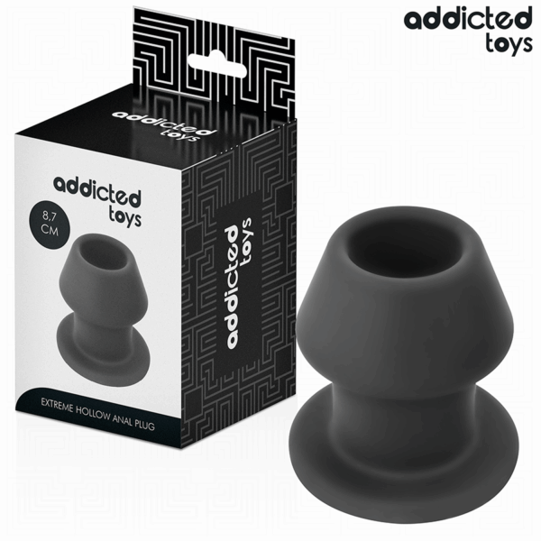 ADDICTED TOYS – PLUG ANAL HUECO EXTREM SILICONA TALLA M 8,7 CM