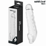 ADDICTED TOYS – FUNDAS PARA EL PENE TRANSPARENTE TALLA M 27 CM