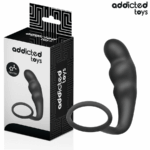ADDICTED TOYS – PLUG ANAL CON ANILLO SILICONA MODELO 4