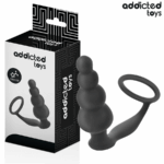 ADDICTED TOYS – PLUG ANAL CON ANILLO SILICONA MODELO 5