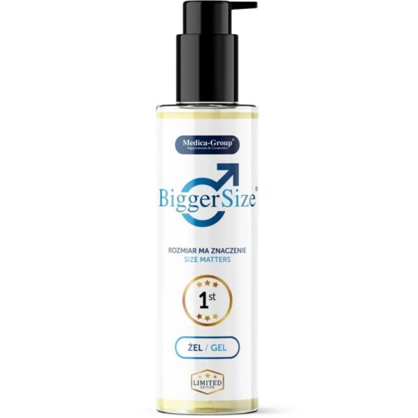MEDICA GROUP – BIGGER SIZE GEL ÍNTIMO PARA HOMBRE 150 ML