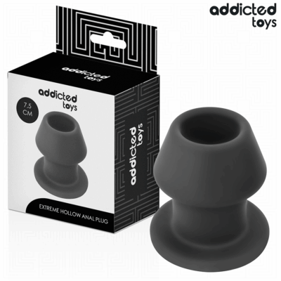 ADDICTED TOYS – PLUG ANAL HUECO EXTREM SILICONA TALLA S 7,5 CM