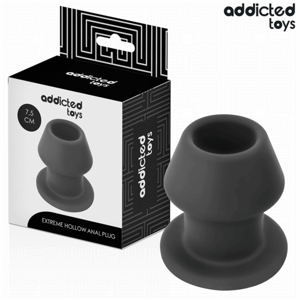 ADDICTED TOYS – PLUG ANAL HUECO EXTREM SILICONA TALLA S 7,5 CM