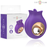 INTENSE – TULI ESTIMULADOR CLÍTORIS 9 VIBRACIONES & 9 OSCILACIONES MORADO