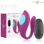 INTENSE – ANNIE ESTIMULADOR & VIBRADOR FORMA DE U MORADO CONTROL REMOTO