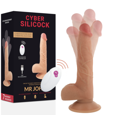 CYBER SILICOCK – REALÍSTICO CONTROL REMOTO MR JOHN 23.88 CM -O- 4.3 CM