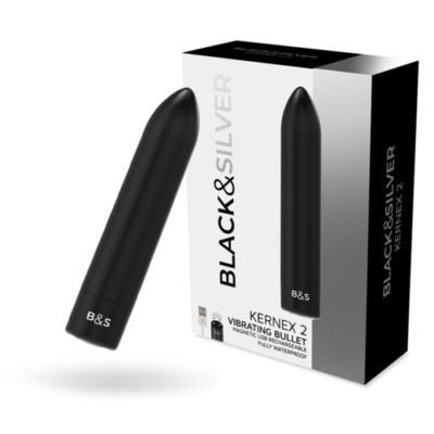 BLACK&SILVER – BALA MAGNETICA VIBRADORA KERNEX 2 NEGRO