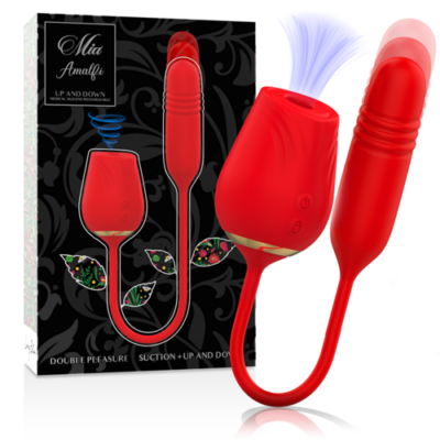 MIA – AMALFI DOBLE PLEASURE SUCCIONADOR + UP AND DOWN
