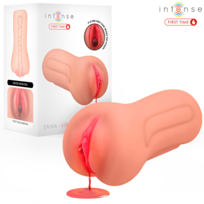 INTENSE FIRST TIME – ERIKA VAGINA VIRGEN CON HIMEN Y SANGRADO