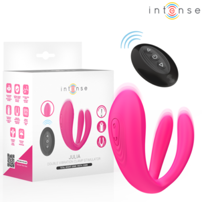INTENSE – JULIA VIBRADOR & ESTIMULADOR DE PINZAS CONTROL REMOTO